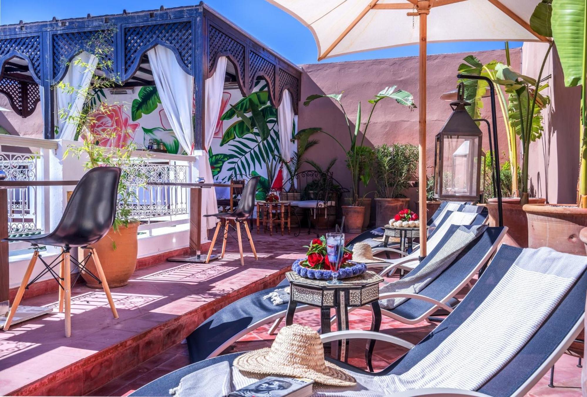 Riad Oasis Du Desert Boutique Hotel & Spa Marrakesh Eksteriør billede